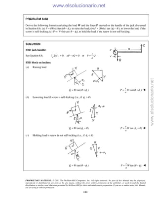 Beer vector mechanics for engineers statics 10th solutions
