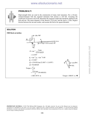Beer vector mechanics for engineers statics 10th solutions