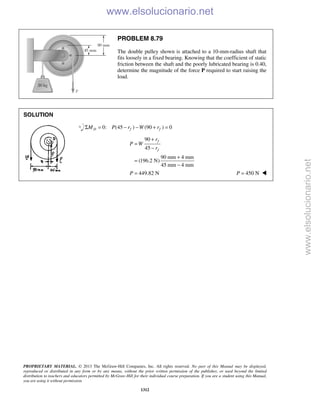 Beer vector mechanics for engineers statics 10th solutions