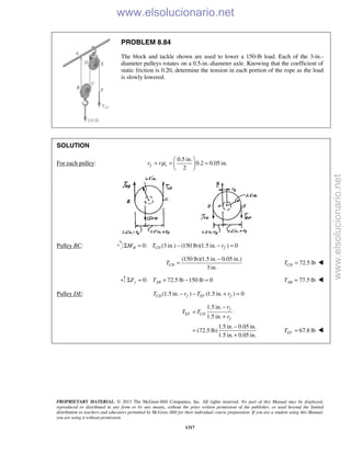 Beer vector mechanics for engineers statics 10th solutions