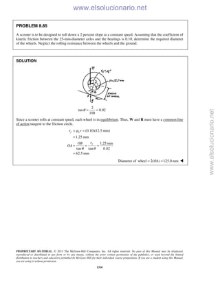 Beer vector mechanics for engineers statics 10th solutions