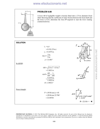 Beer vector mechanics for engineers statics 10th solutions