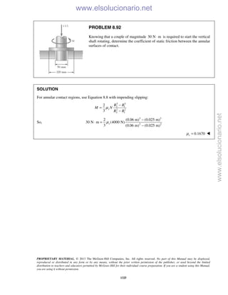 Beer vector mechanics for engineers statics 10th solutions