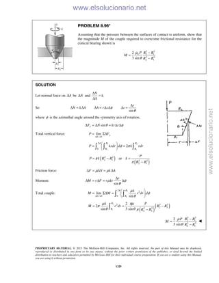 Beer vector mechanics for engineers statics 10th solutions