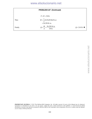 Beer vector mechanics for engineers statics 10th solutions