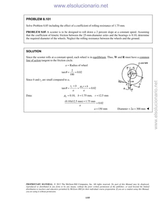 Beer vector mechanics for engineers statics 10th solutions
