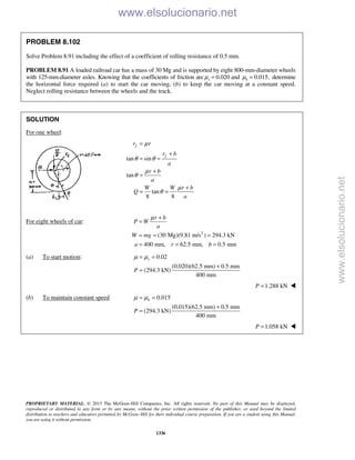 Beer vector mechanics for engineers statics 10th solutions