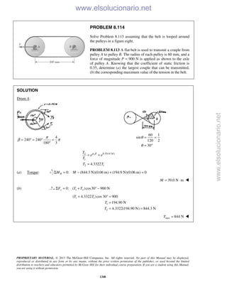 Beer vector mechanics for engineers statics 10th solutions