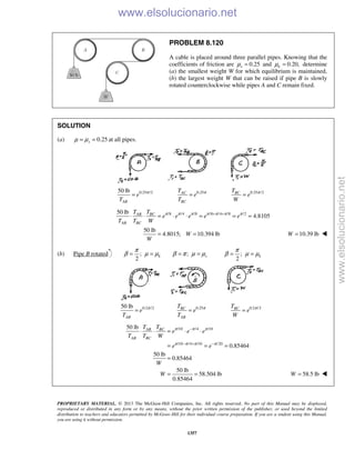 Beer vector mechanics for engineers statics 10th solutions