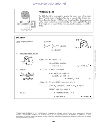 Beer vector mechanics for engineers statics 10th solutions