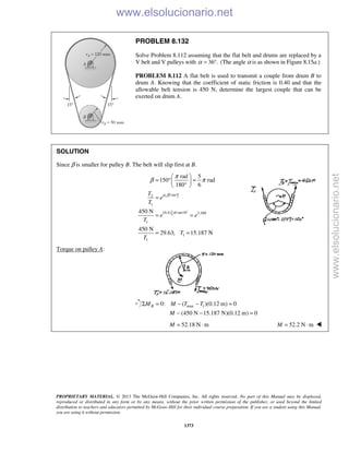Beer vector mechanics for engineers statics 10th solutions