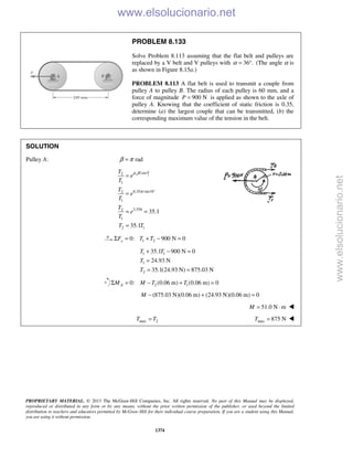 Beer vector mechanics for engineers statics 10th solutions