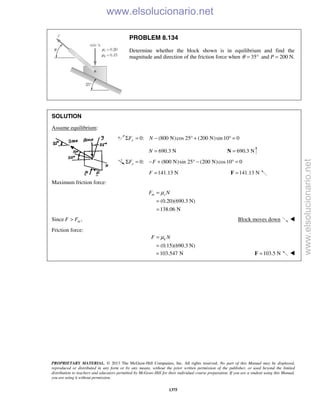 Beer vector mechanics for engineers statics 10th solutions