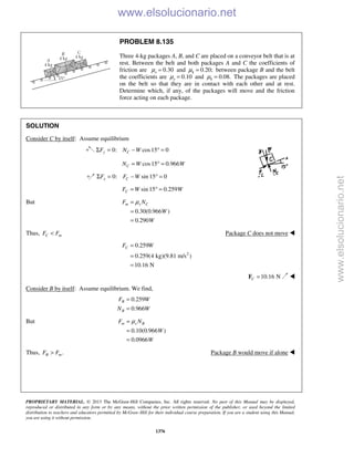 Beer vector mechanics for engineers statics 10th solutions