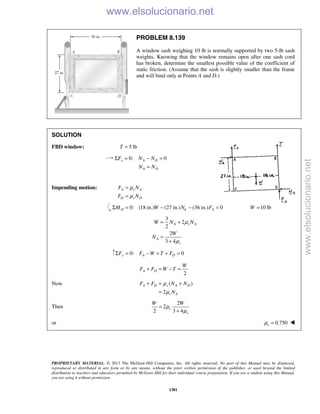 Beer vector mechanics for engineers statics 10th solutions