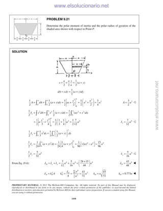 Beer vector mechanics for engineers statics 10th solutions