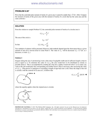 Beer vector mechanics for engineers statics 10th solutions