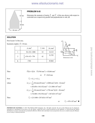 Beer vector mechanics for engineers statics 10th solutions