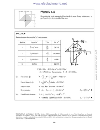 Beer vector mechanics for engineers statics 10th solutions