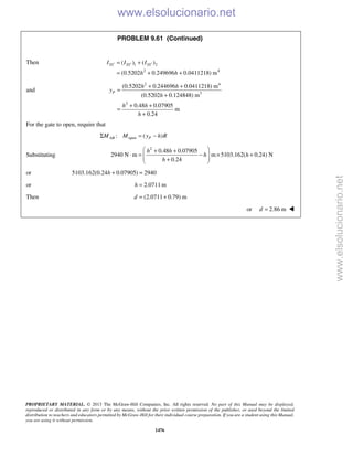 Beer vector mechanics for engineers statics 10th solutions