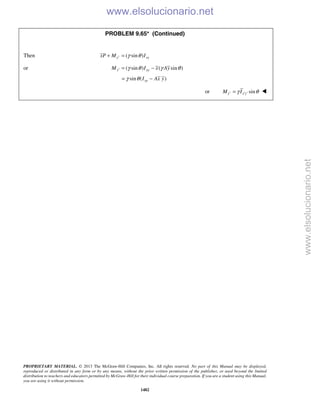 Beer vector mechanics for engineers statics 10th solutions