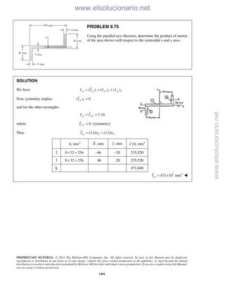 Beer vector mechanics for engineers statics 10th solutions