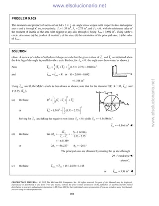 Beer vector mechanics for engineers statics 10th solutions