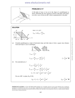 Beer vector mechanics for engineers statics 10th solutions