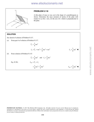 Beer vector mechanics for engineers statics 10th solutions