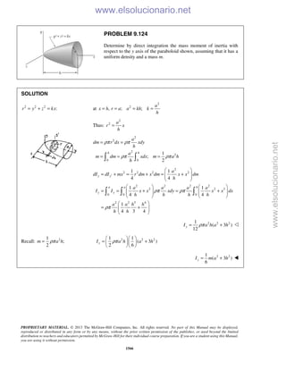 Beer vector mechanics for engineers statics 10th solutions