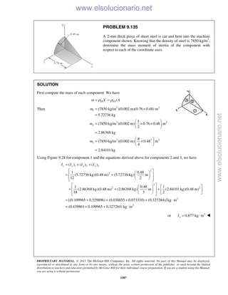Beer vector mechanics for engineers statics 10th solutions