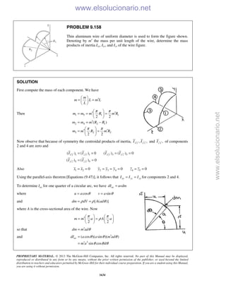 Beer vector mechanics for engineers statics 10th solutions