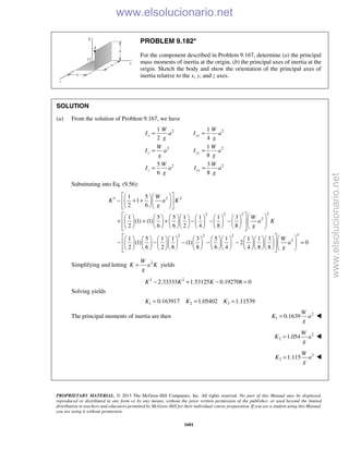 Beer vector mechanics for engineers statics 10th solutions