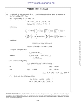 Beer vector mechanics for engineers statics 10th solutions