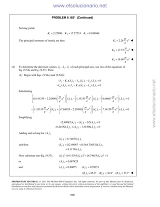 Beer vector mechanics for engineers statics 10th solutions