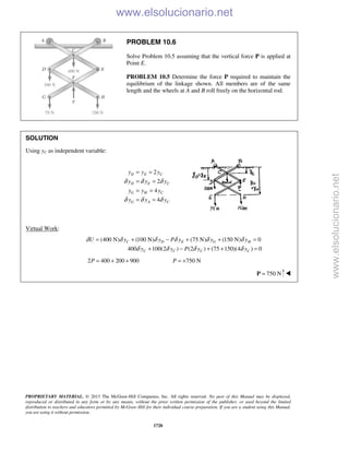 Beer vector mechanics for engineers statics 10th solutions