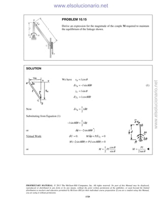 Beer vector mechanics for engineers statics 10th solutions