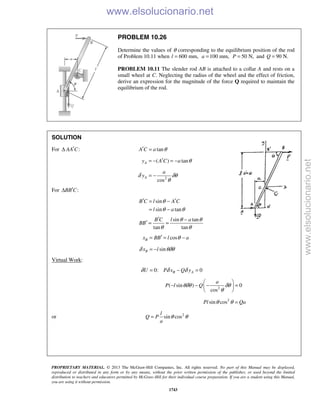 Beer vector mechanics for engineers statics 10th solutions