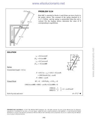Beer vector mechanics for engineers statics 10th solutions