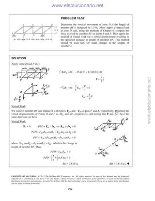 Beer vector mechanics for engineers statics 10th solutions