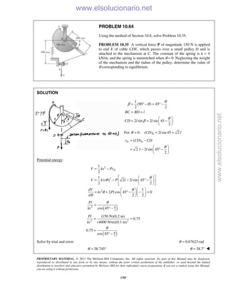 Beer vector mechanics for engineers statics 10th solutions