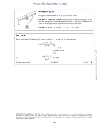 Beer vector mechanics for engineers statics 10th solutions