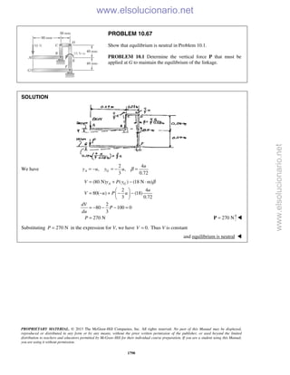 Beer vector mechanics for engineers statics 10th solutions