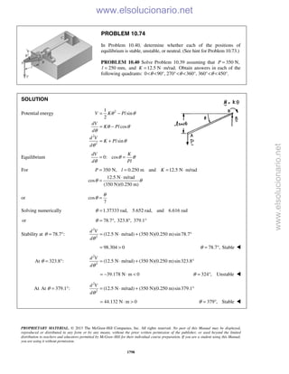 Beer vector mechanics for engineers statics 10th solutions