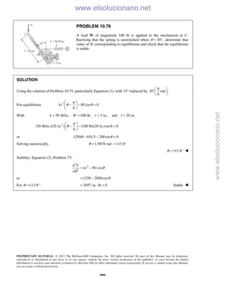 Beer vector mechanics for engineers statics 10th solutions