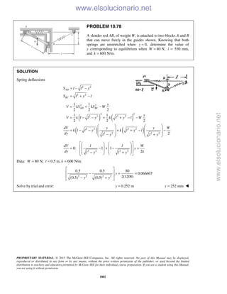 Beer vector mechanics for engineers statics 10th solutions