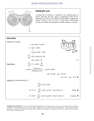 Beer vector mechanics for engineers statics 10th solutions