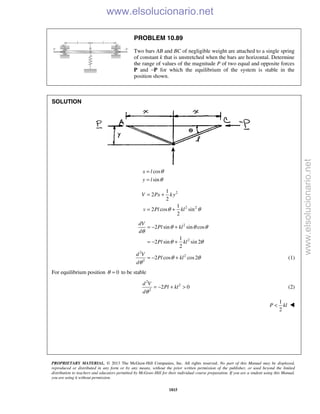 Beer vector mechanics for engineers statics 10th solutions