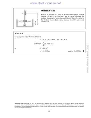 Beer vector mechanics for engineers statics 10th solutions