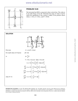 Beer vector mechanics for engineers statics 10th solutions